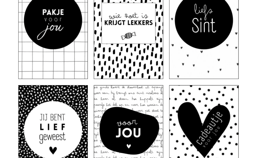 Freebie Friday #29&nbsp;SINTERKLAAS