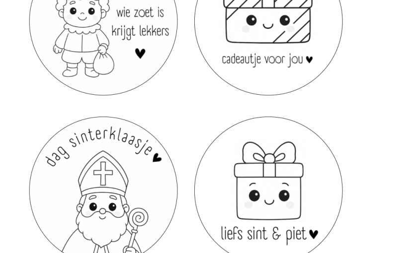 Freebie Friday #28&nbsp;SINTERKLAAS