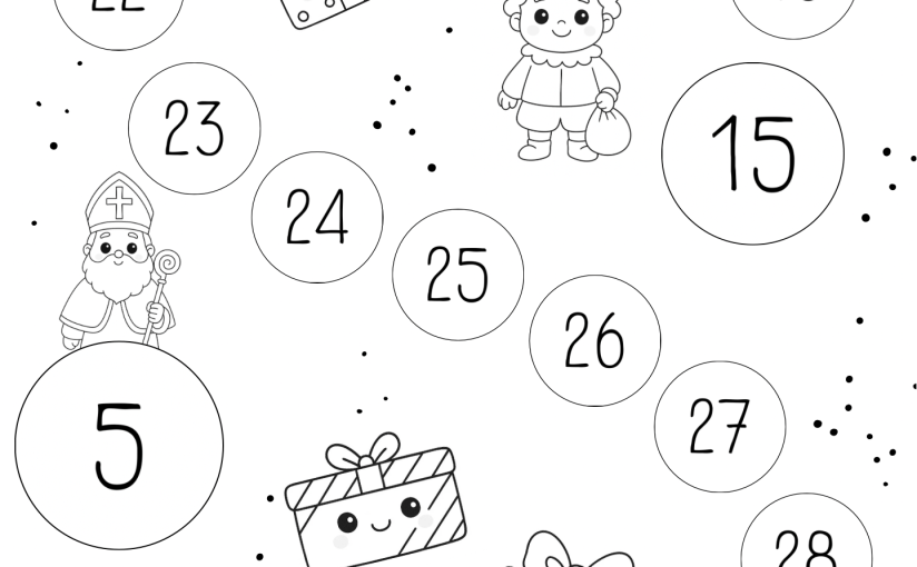 Aftelkalender pakjesavond