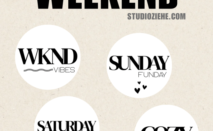 Stickers weekend
